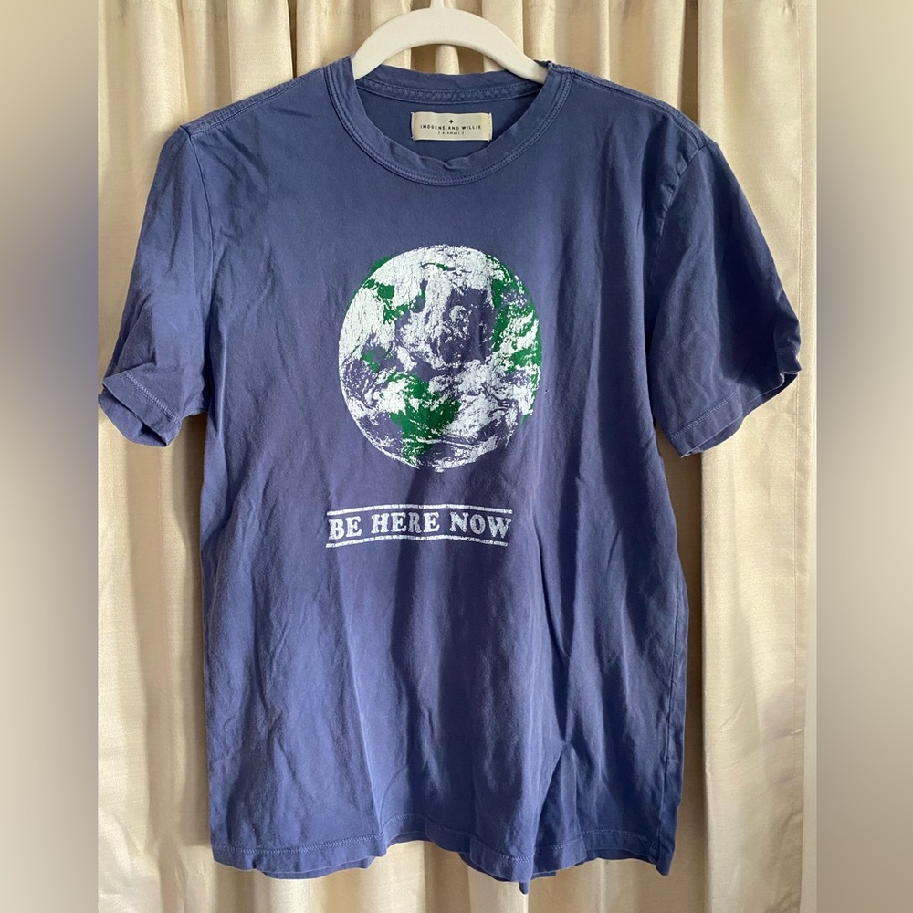 imogene + willie “be here now” tee